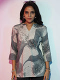 Gerua Off White Printed Straight Kurti P23