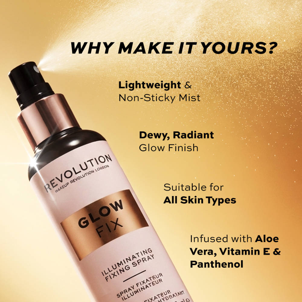 Glow fix Illuminating Fixing Spray | F14 - view 3