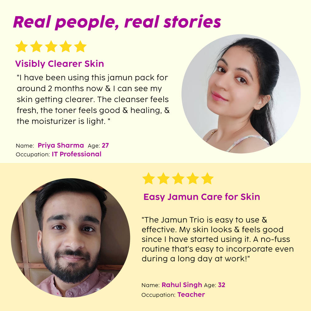 Jamun Active Acne Regime With Cleanser, Toner & Moisturizer For Women & Men | PL1 - view 13