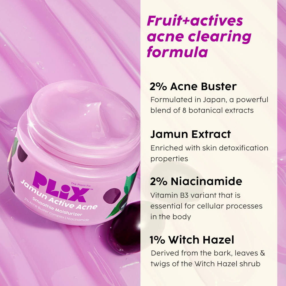 Jamun Active Acne Regime With Cleanser, Toner & Moisturizer For Women & Men | PL1 - view 6