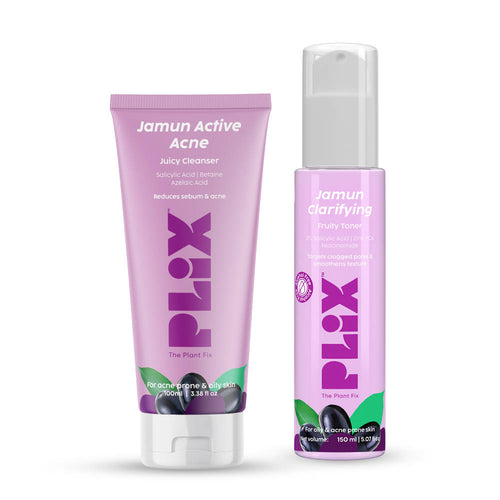 - Jamun Active Acne Regime With Cleanser & Toner To Unclog Pores & Reduce Acne | PL1 - view 1