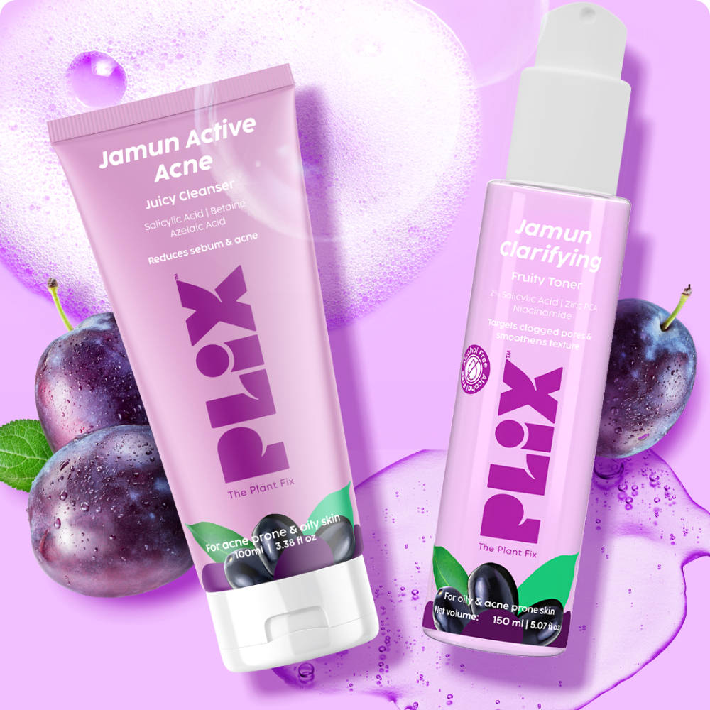 - Jamun Active Acne Regime With Cleanser & Toner To Unclog Pores & Reduce Acne | PL1 - view 2