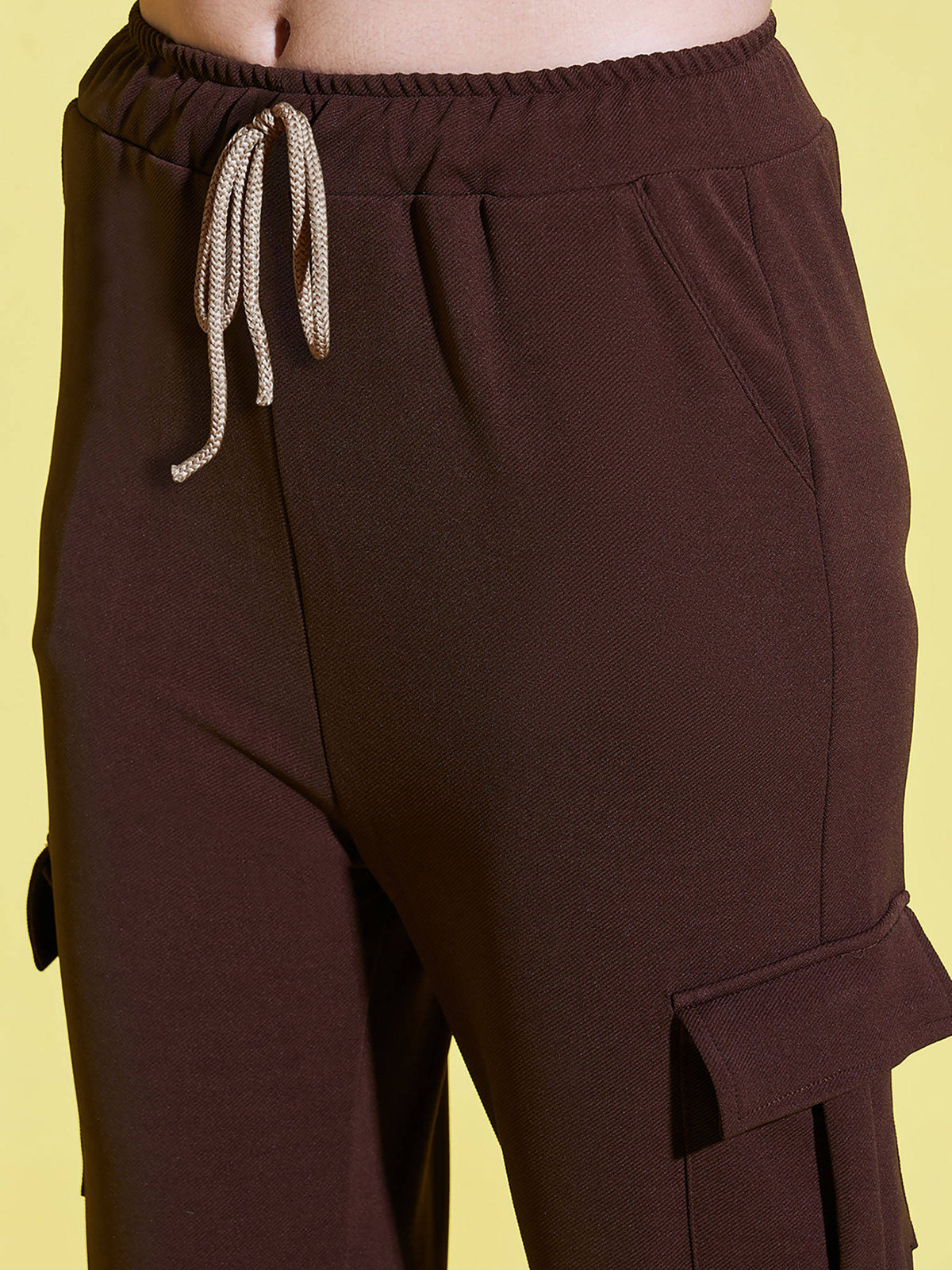 Women Lycra Grey Solid Joggers | WJ89 - view 23