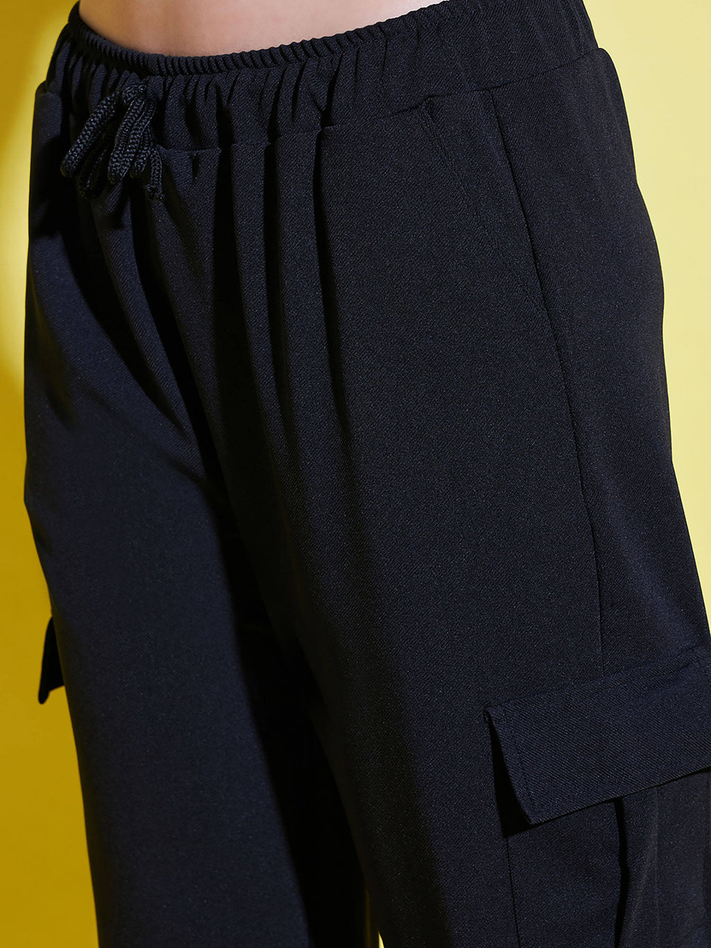 Women Lycra Brown Solid Joggers | WJ89 - view 18