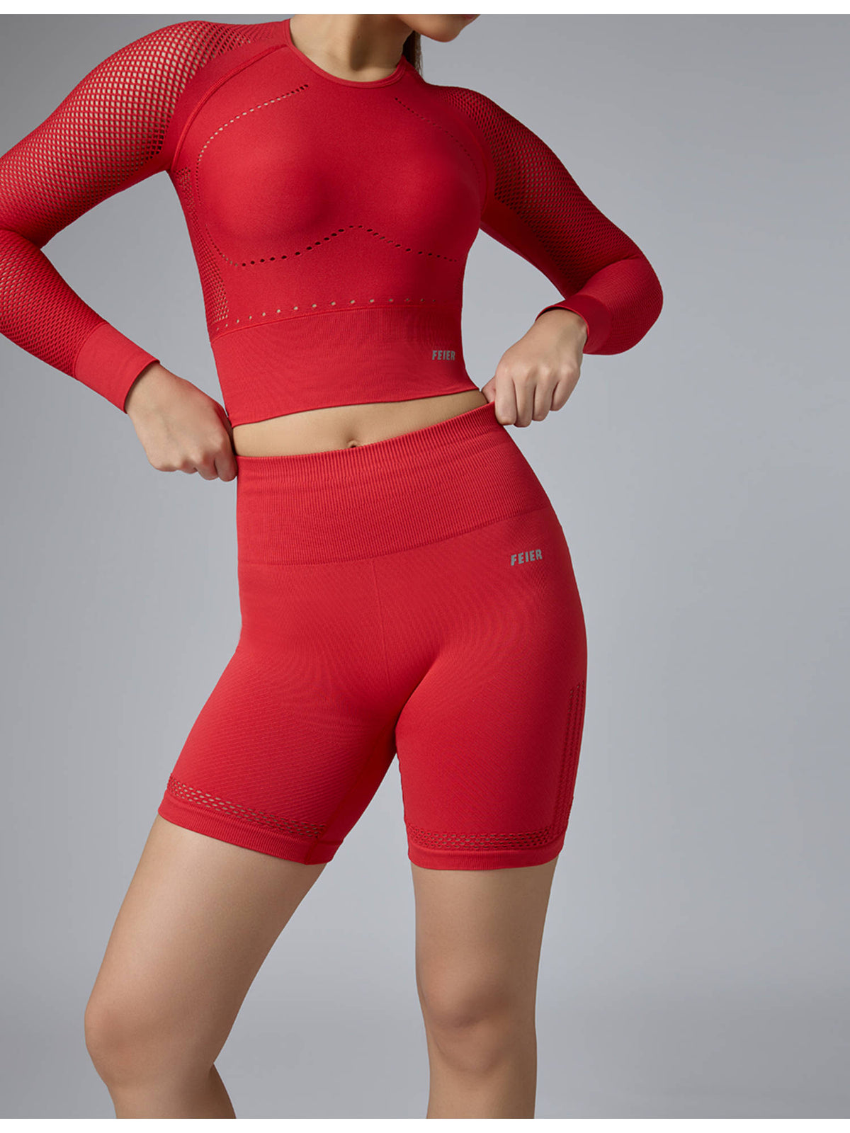 Black Airwave Bike Shorts - view 6