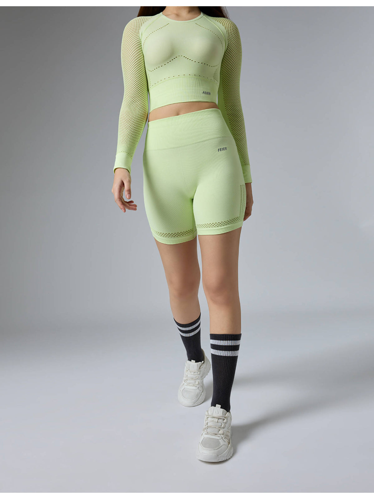 Black Airwave Bike Shorts - view 11