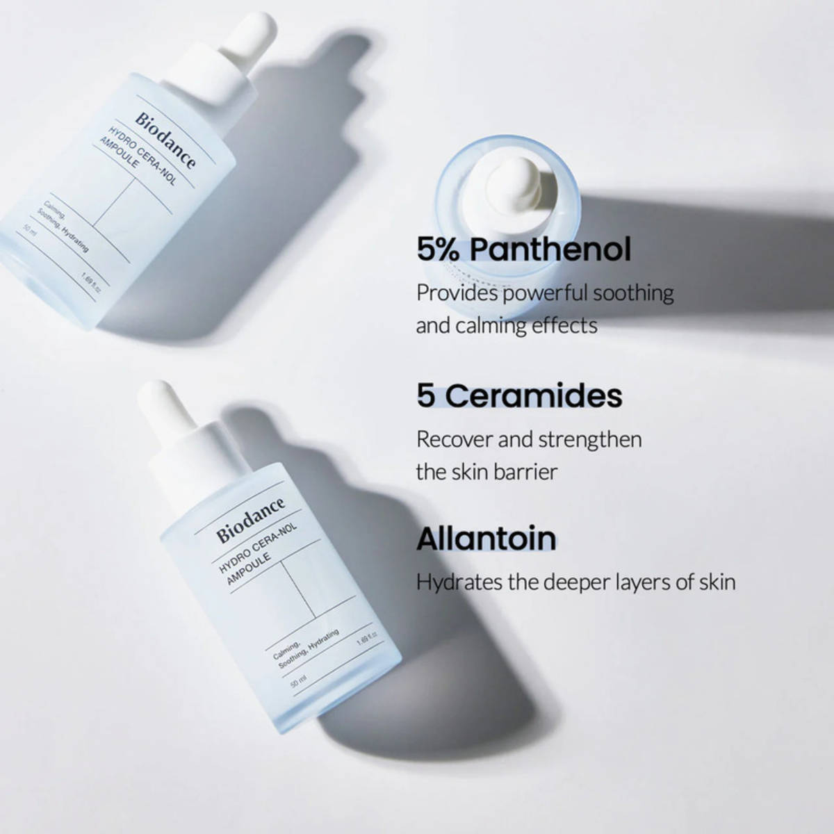 Hydro Cera-nol Ampoule, Moisturizing Korean Face Serum with Hyaluronic Acid & Ceramides | Z8 - view 4