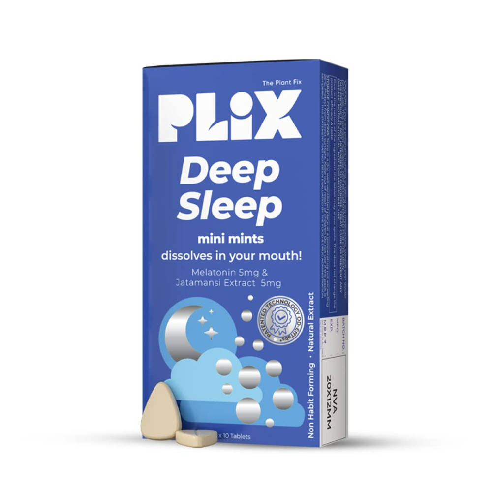 Deep Sleep with Melatonin, Oral Dissolving 30 Mini Mints for restful sleep, Jatamansi Extracts | PL1 - view 1