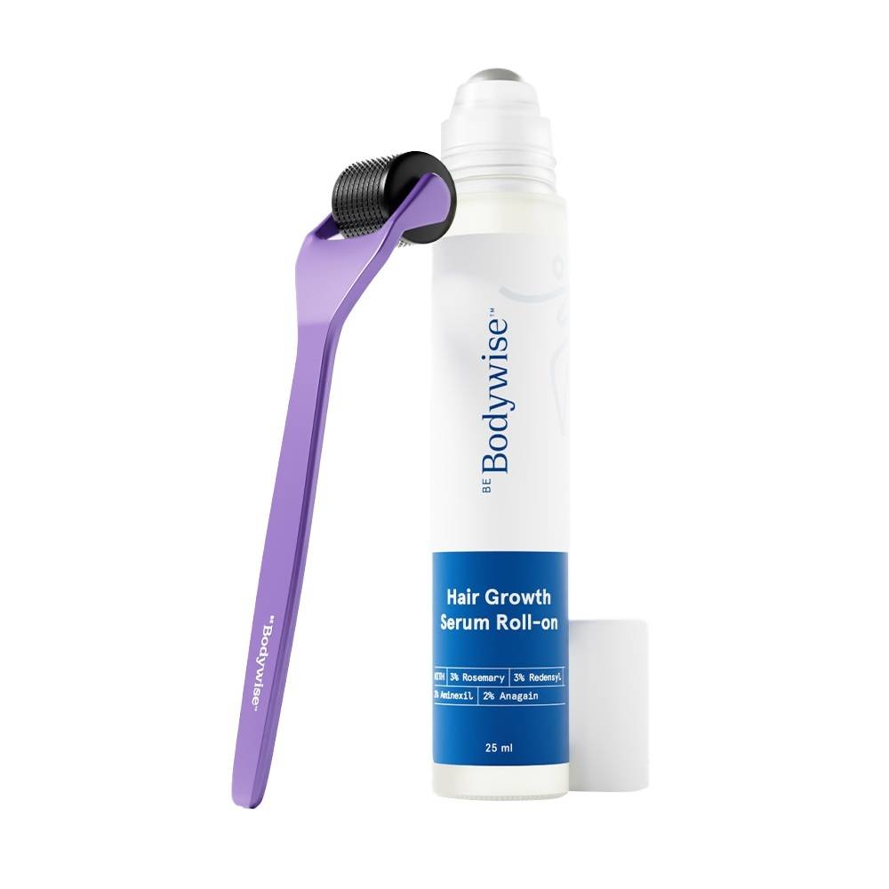 Hair Growth Kit - 3% Rosemary Hair Growth Serum Roll-On & Derma Roller Combo | BWS9 - view 6