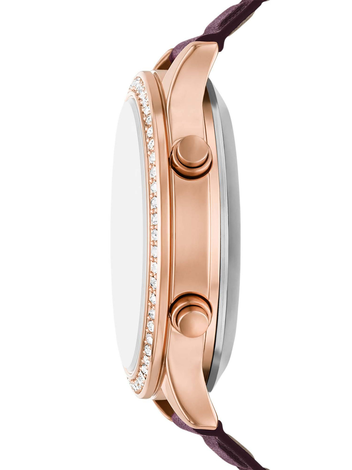 Women Aliso White Dial Toned Digital Watch | W92 - view 3