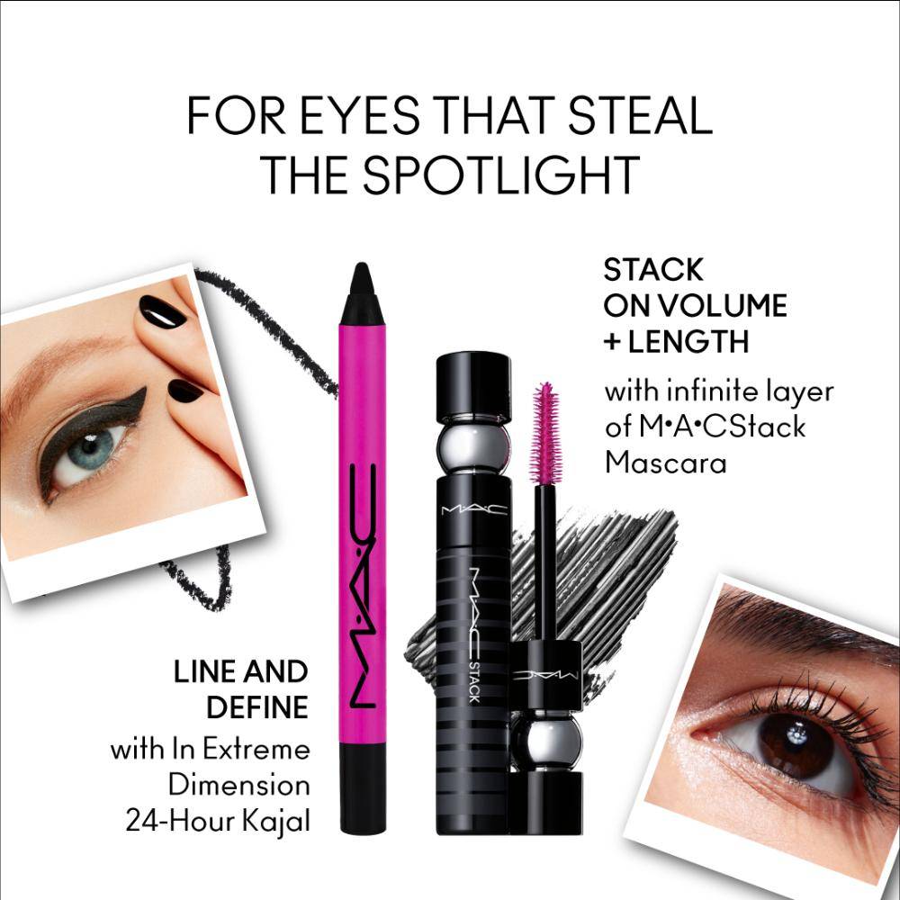 In Extreme Dimension 24Hr Waterproof & Smudgeproof Kajal Eye Liner | E20 - view 5