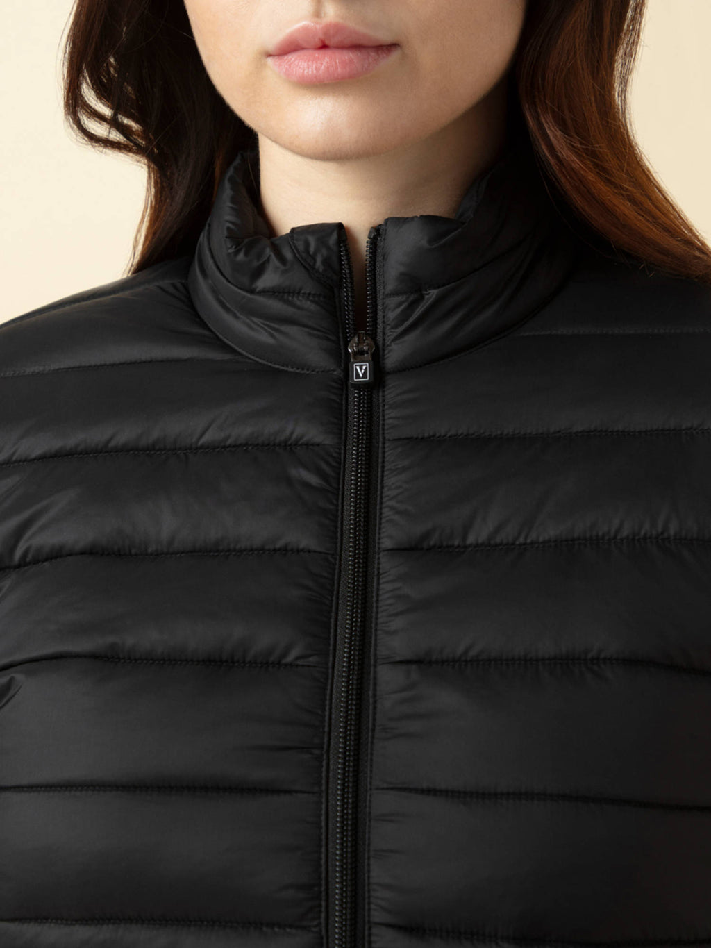 Beige Relax Fit Full Sleeves Solid Puffer Jacket | JC78 - view 11