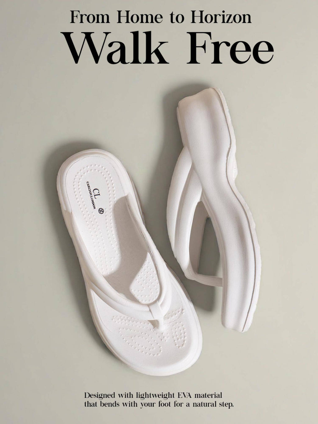 Women Black Comfortable Wedge Thong Sandals | SD89 - view 22