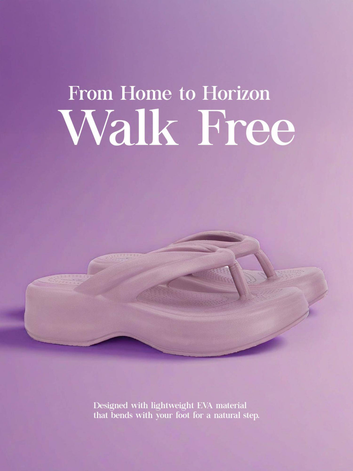 Women Black Comfortable Wedge Thong Sandals | SD89 - view 30