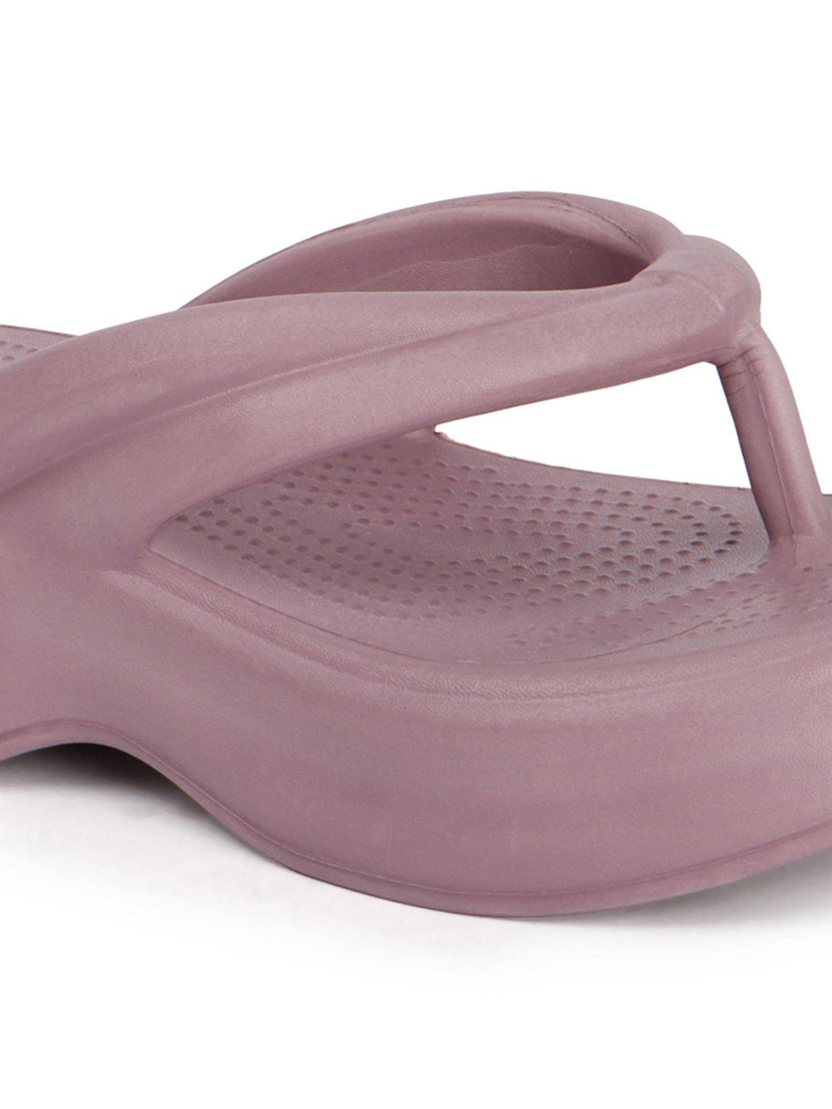 Women Black Comfortable Wedge Thong Sandals | SD89 - view 31