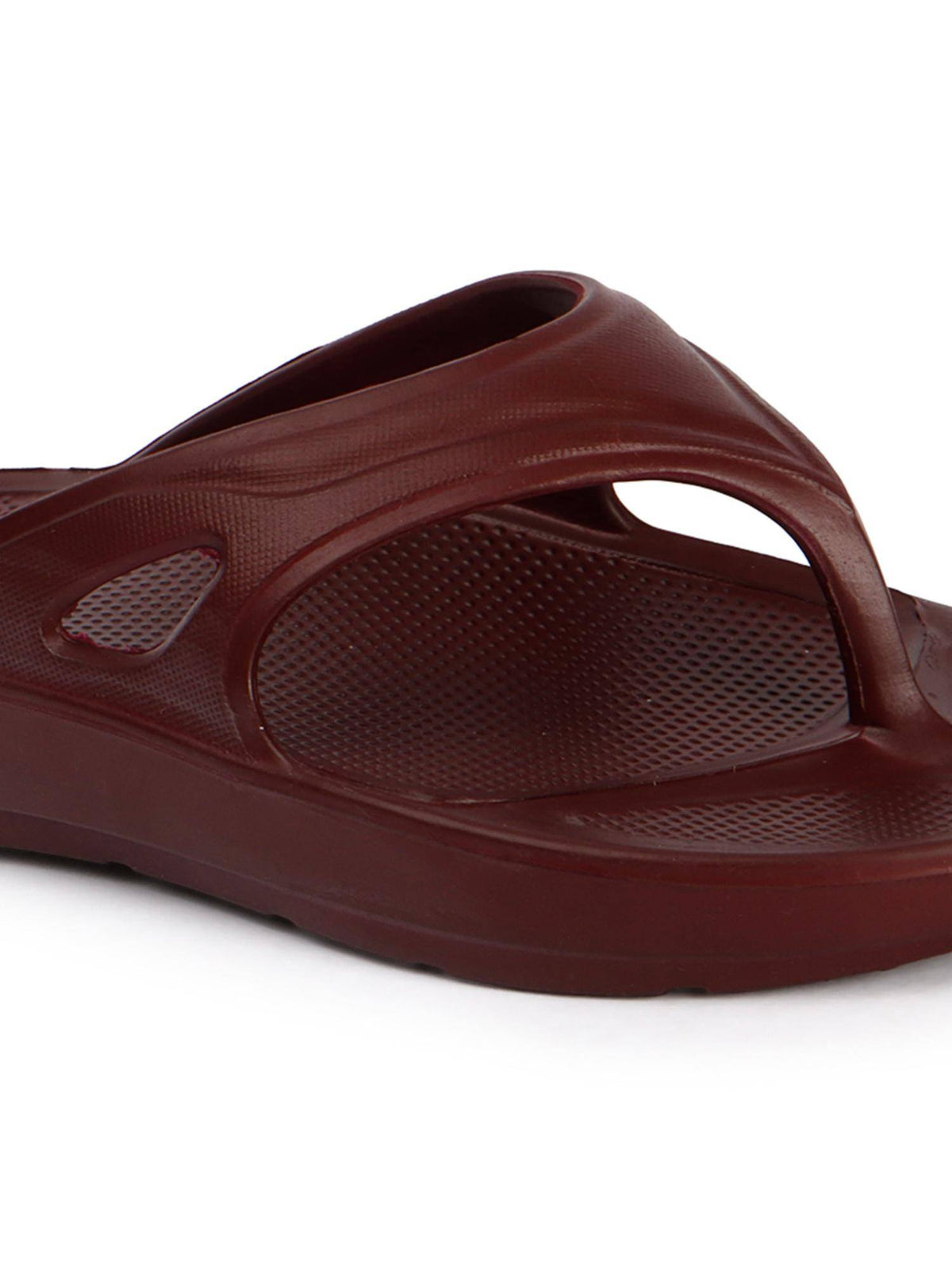 Women Black Comfortable Wedge Thong Sandals | SD89 - view 15