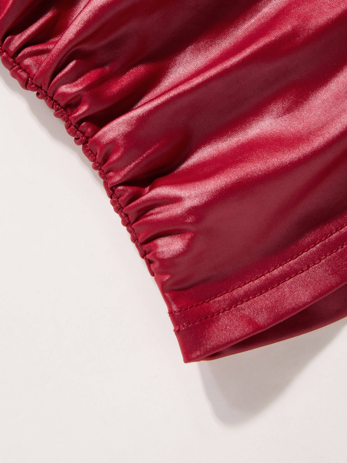Halter Neckline Ruched Top | HT67 - view 7