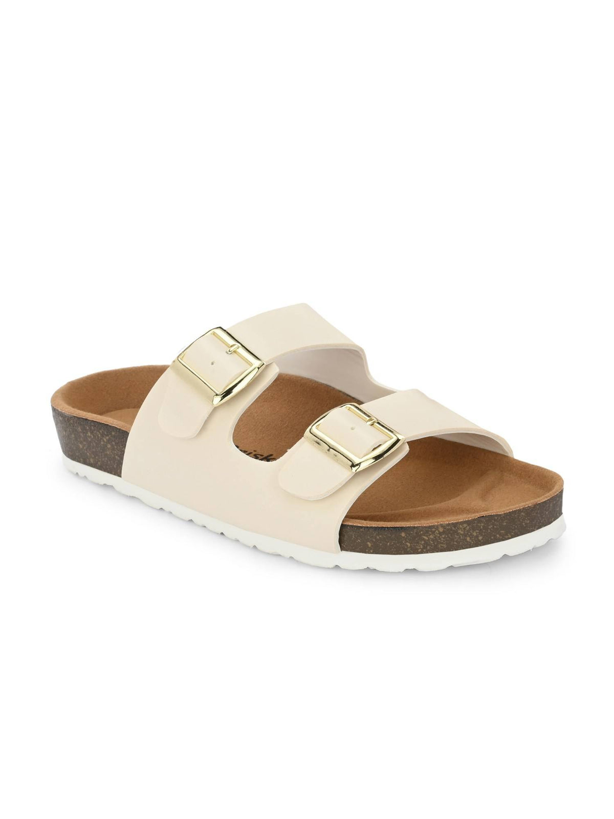 Women White Slip On Sandals | SD89 - view 3