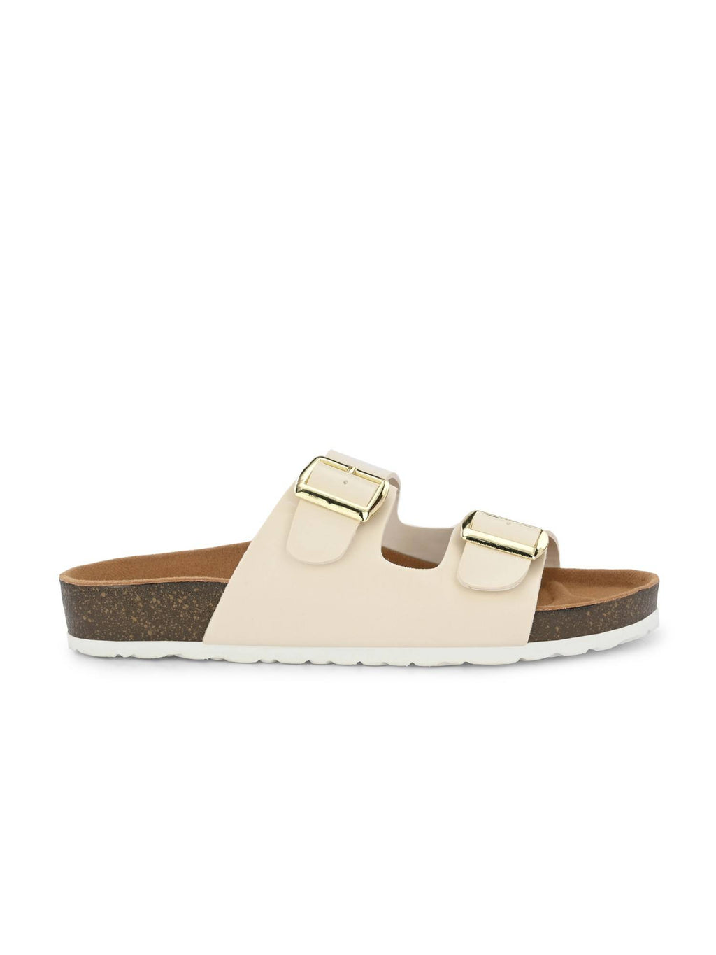 Women White Slip On Sandals | SD89 - view 5