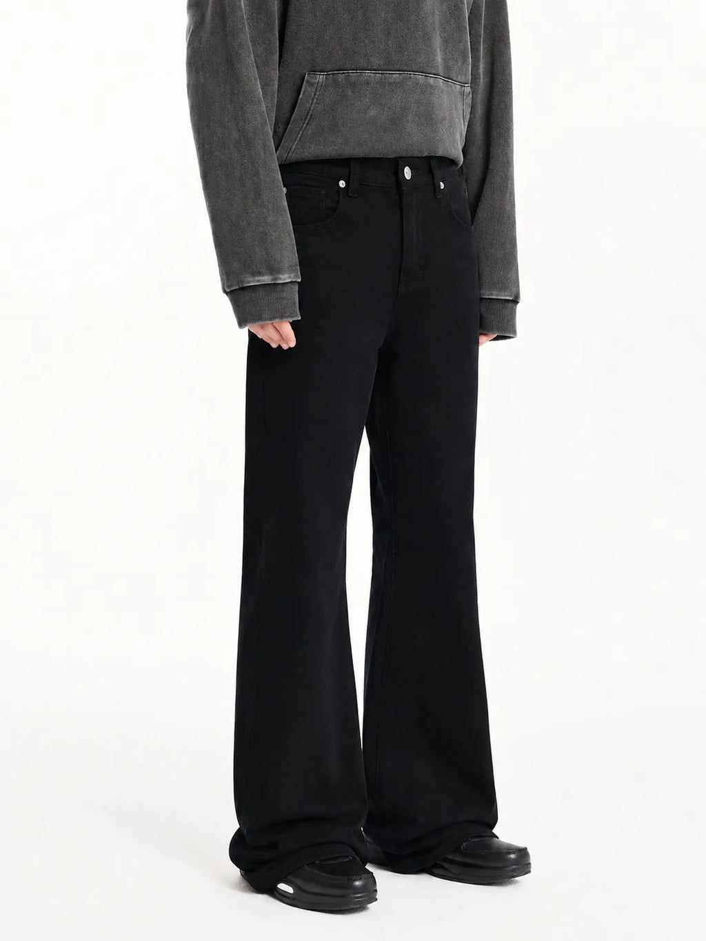 Dark Matter Black Bootcut Jeans