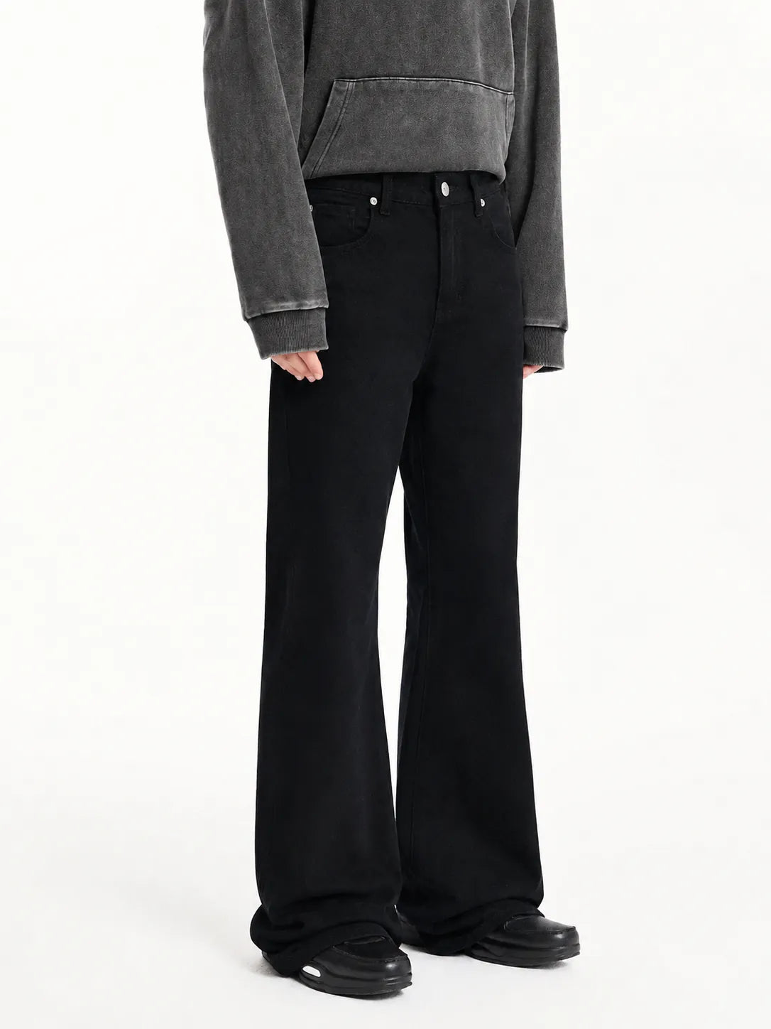Dark Matter Black Bootcut Jeans