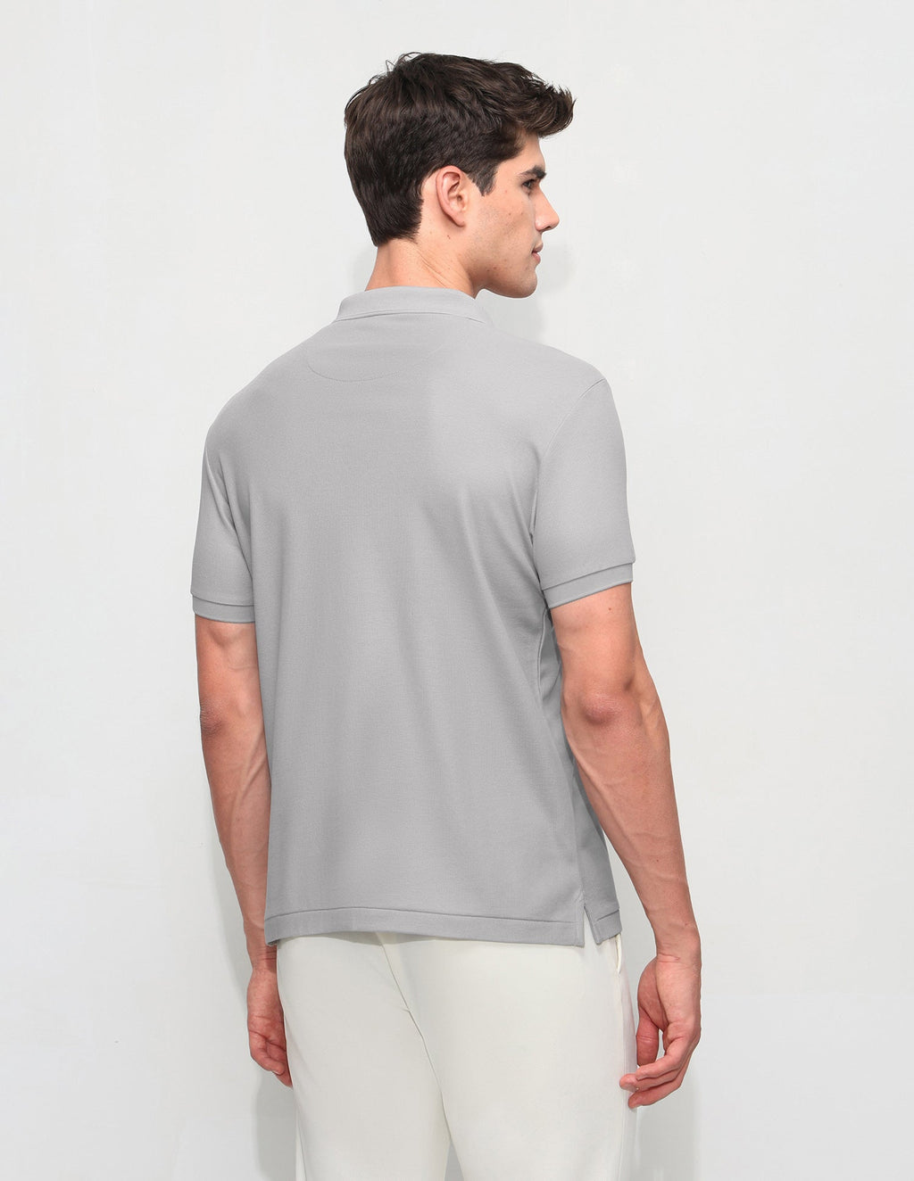 Solid Slim Fit Polo Shirt USP0