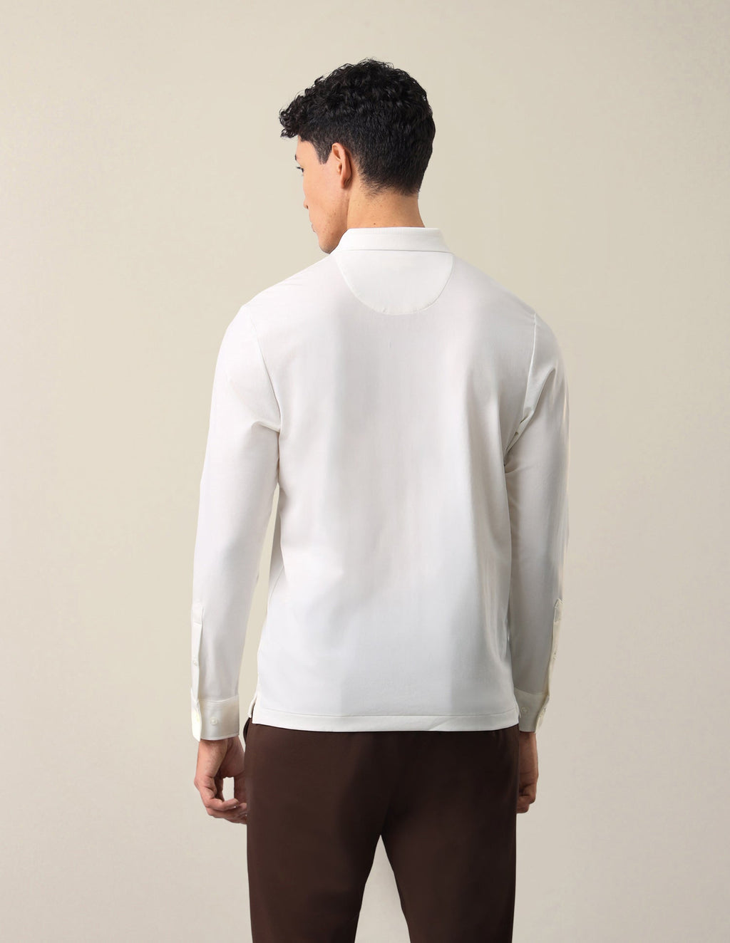 Solid Slim Fit Polo Shirt USP0