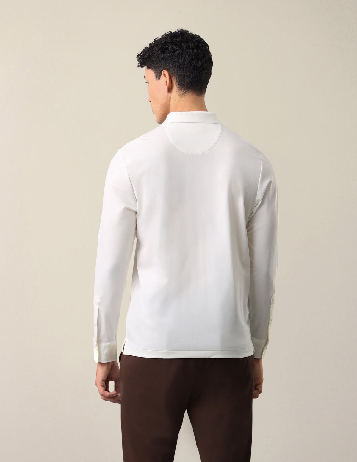 Solid Slim Fit Polo Shirt USP0