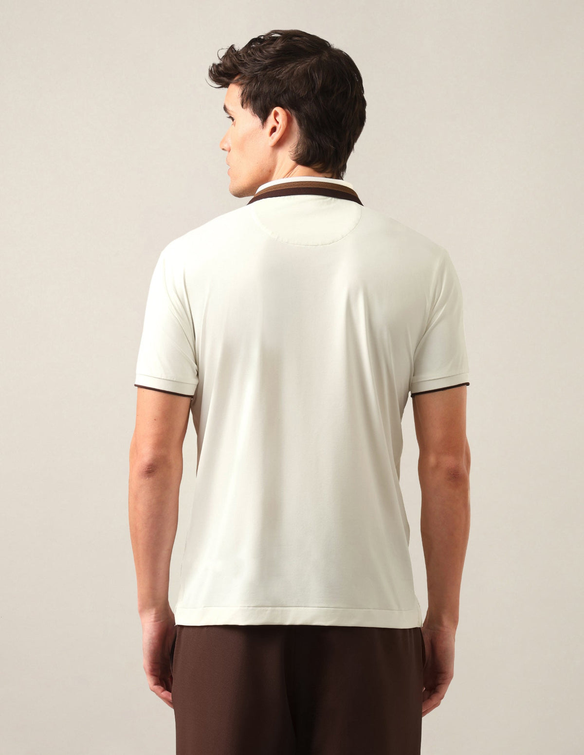 Solid Slim Fit Polo Shirt USP0