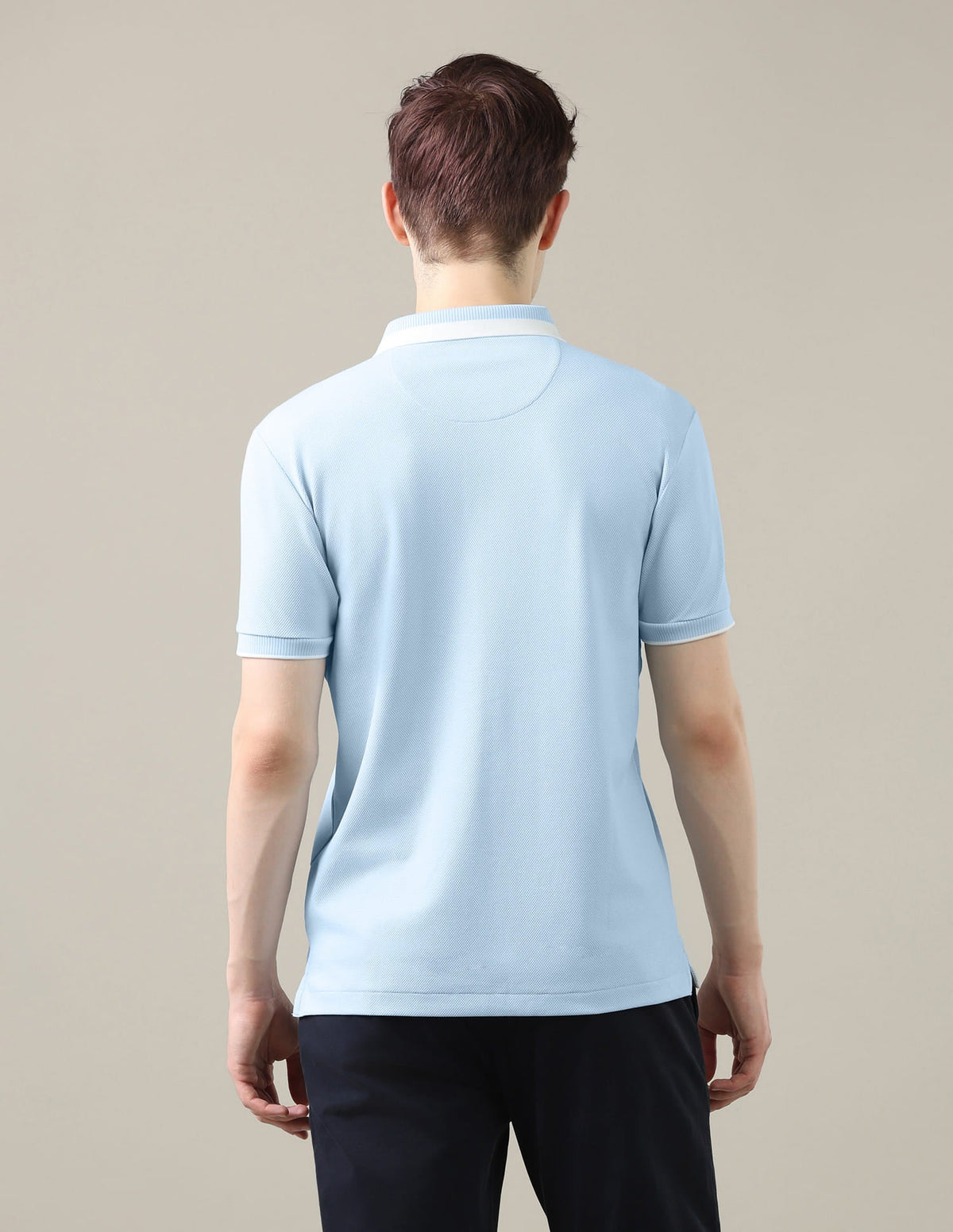 Solid Slim Fit Polo Shirt USP0