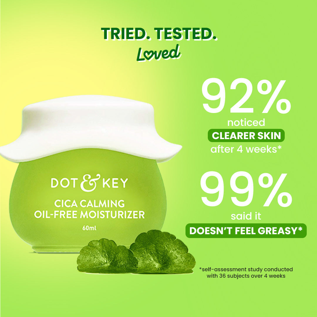 Cica + Niacinamide Oil-Free Gel Moisturizer For Face