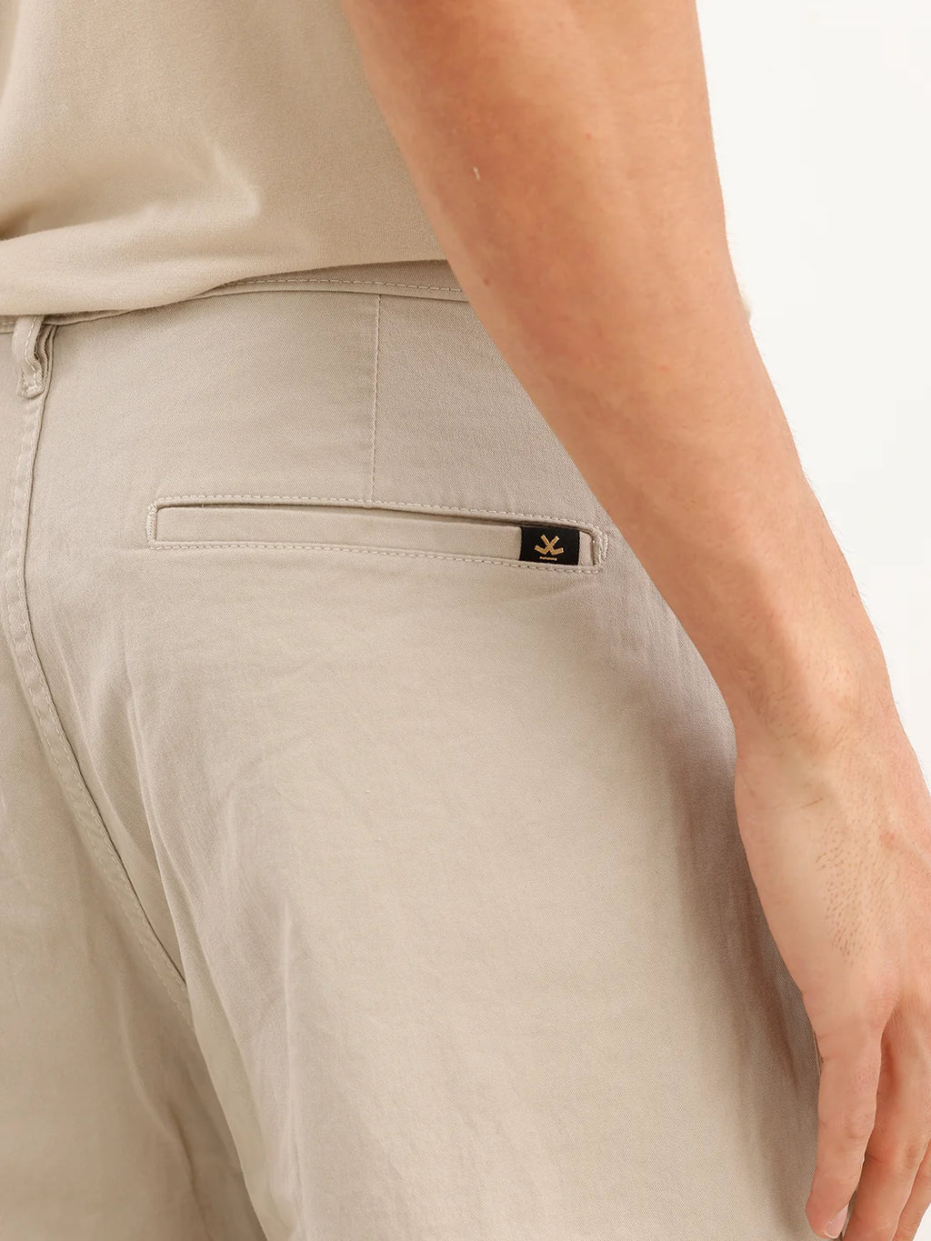Solid Loose Fit Trouser | Off White