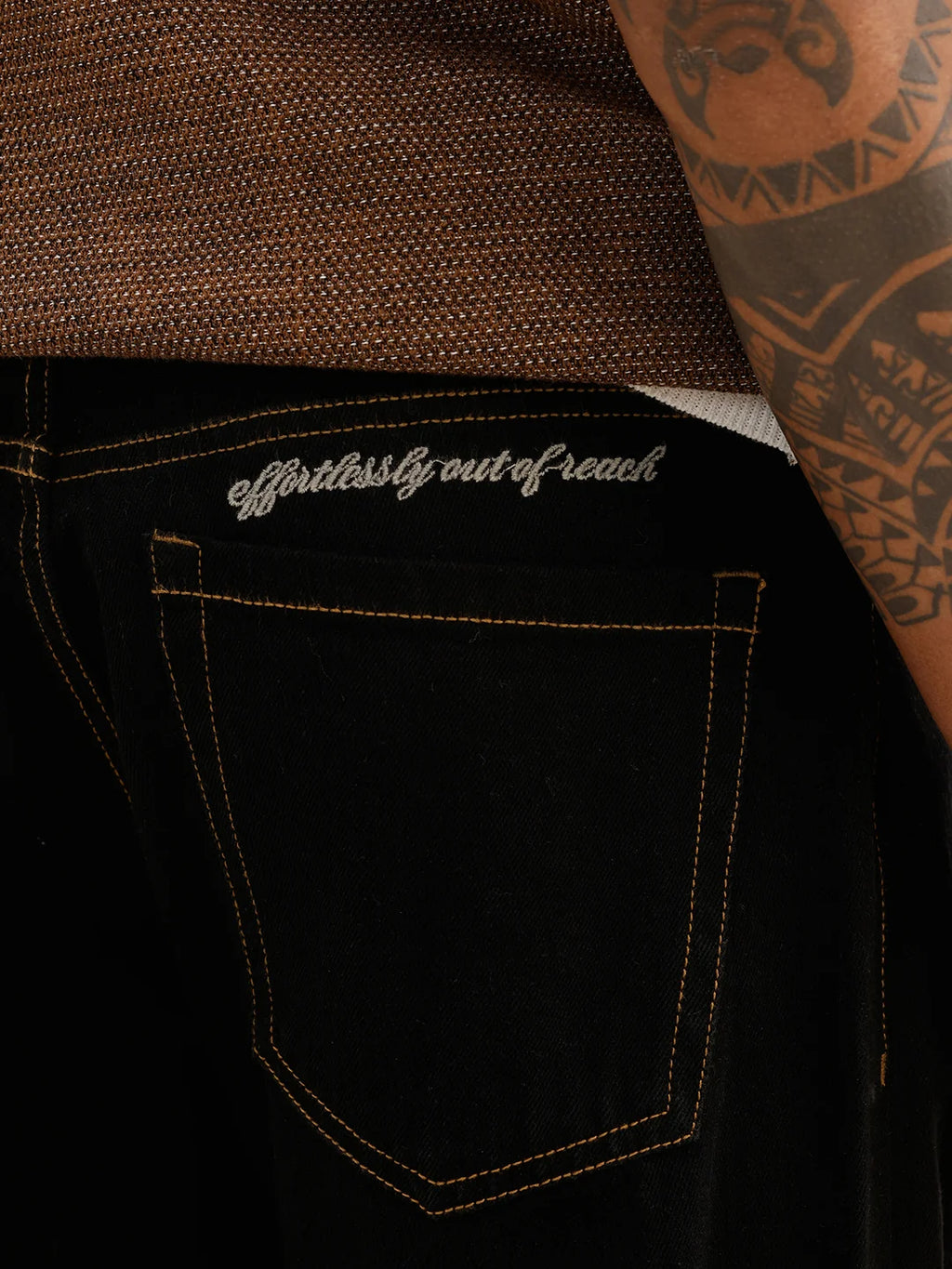 Solid Anti Fit Denim Jeans | Black