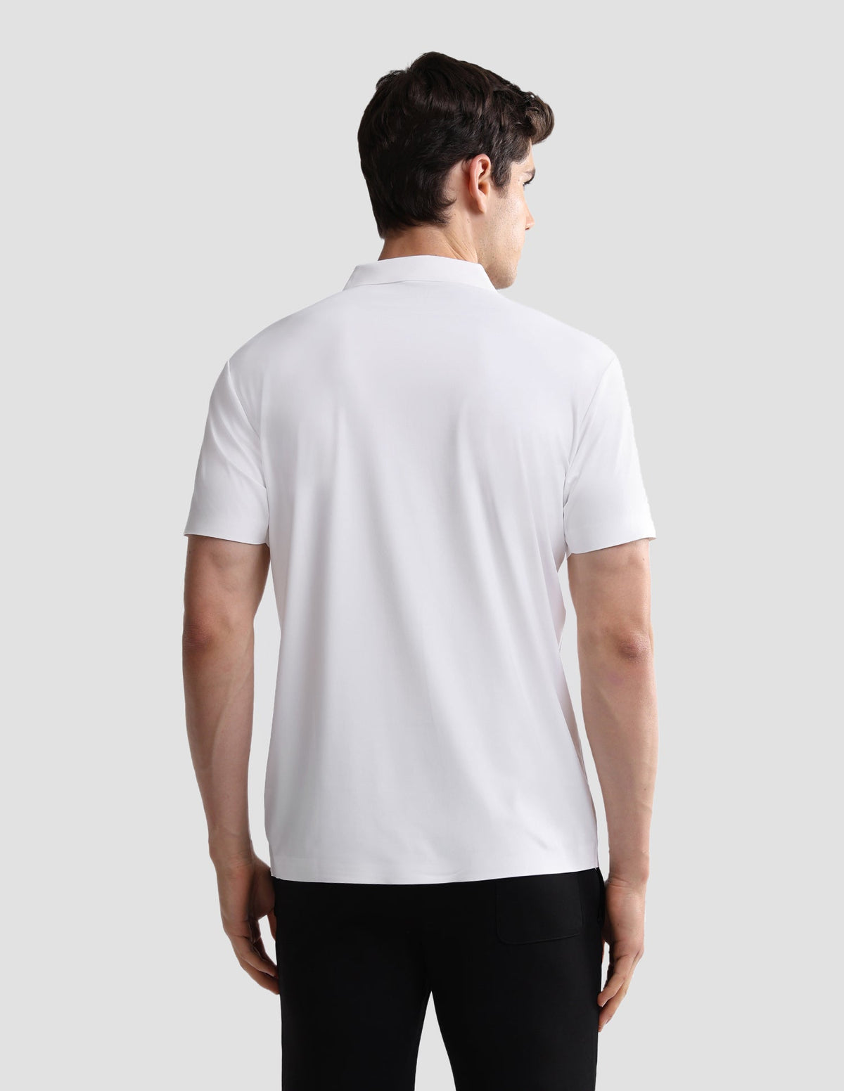 Solid Slim Fit Active Polo Shirt USP0