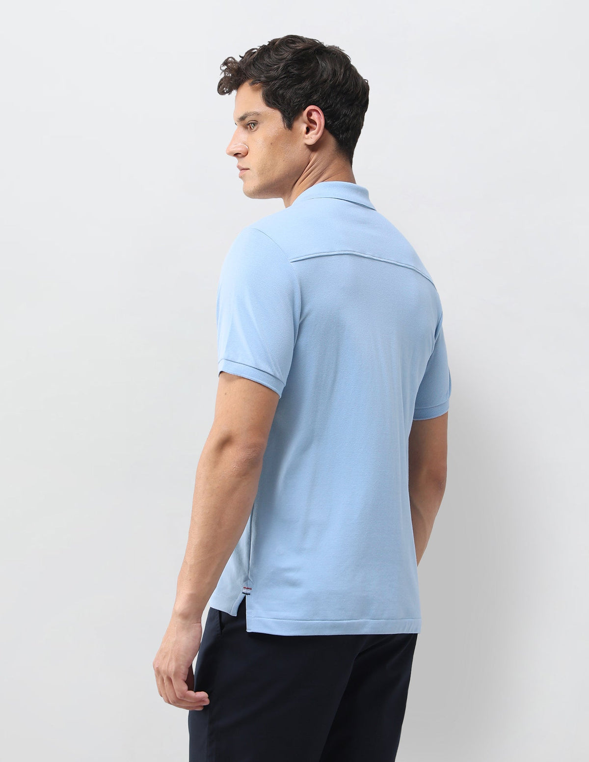 Solid Slim Fit Polo Shirt USP0