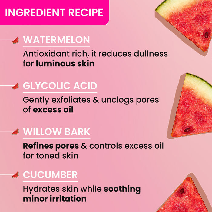 Watermelon + Glycolic Acid Pore Tightening Toner