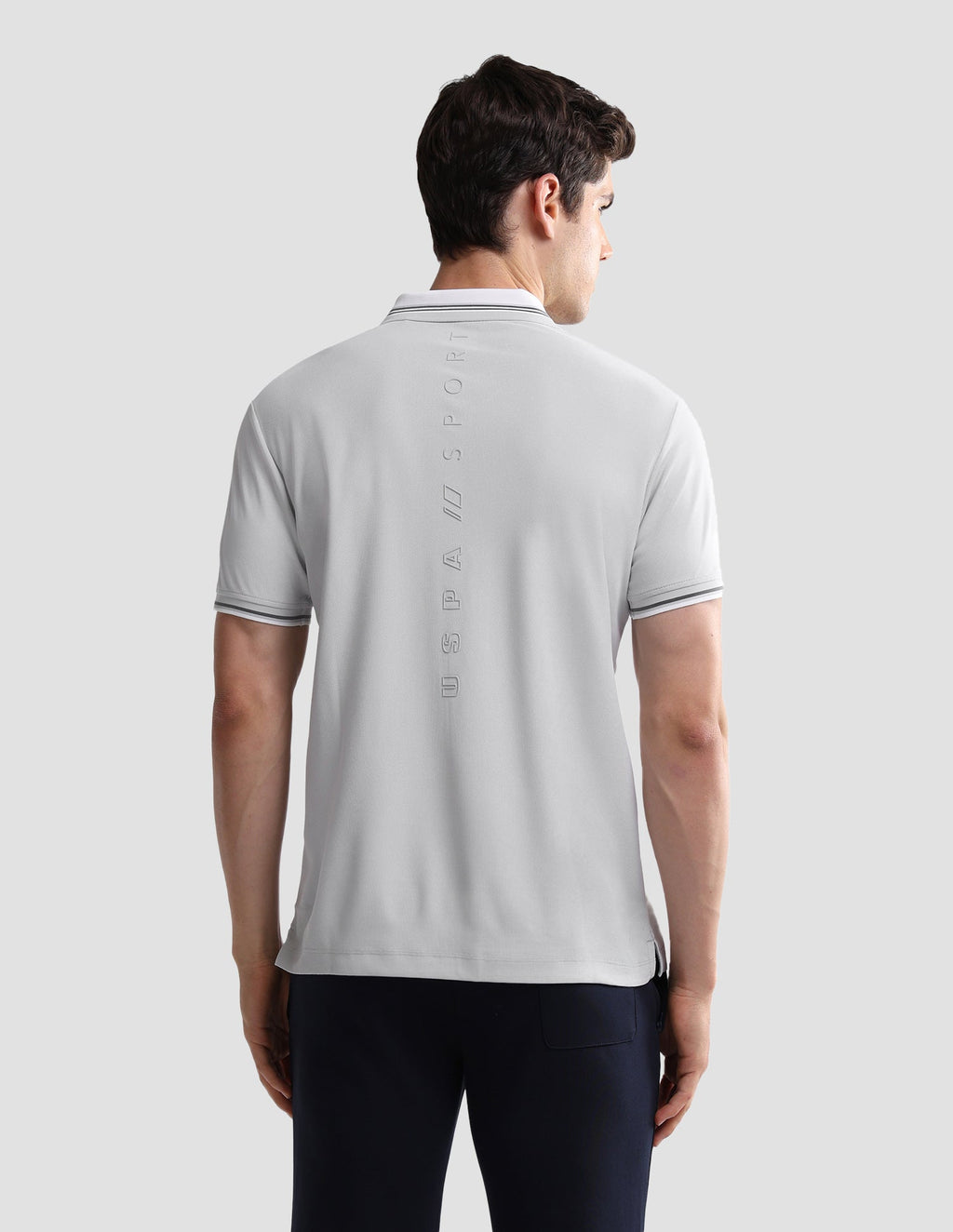 Solid Slim Fit Active Polo Shirt USP0