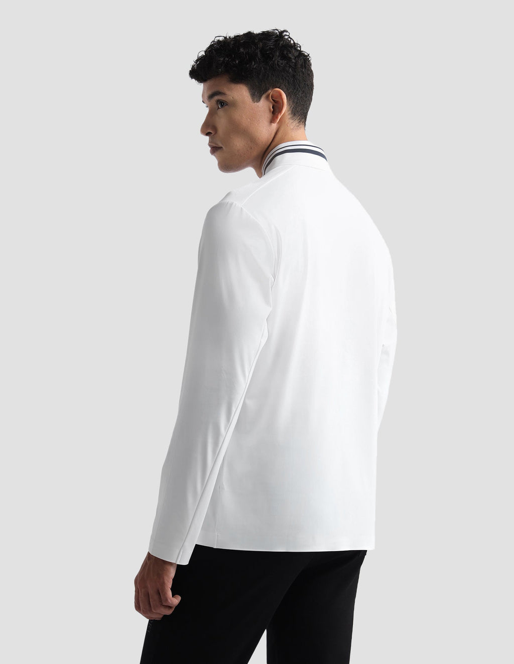 Solid Slim Fit Active Polo Shirt USP0