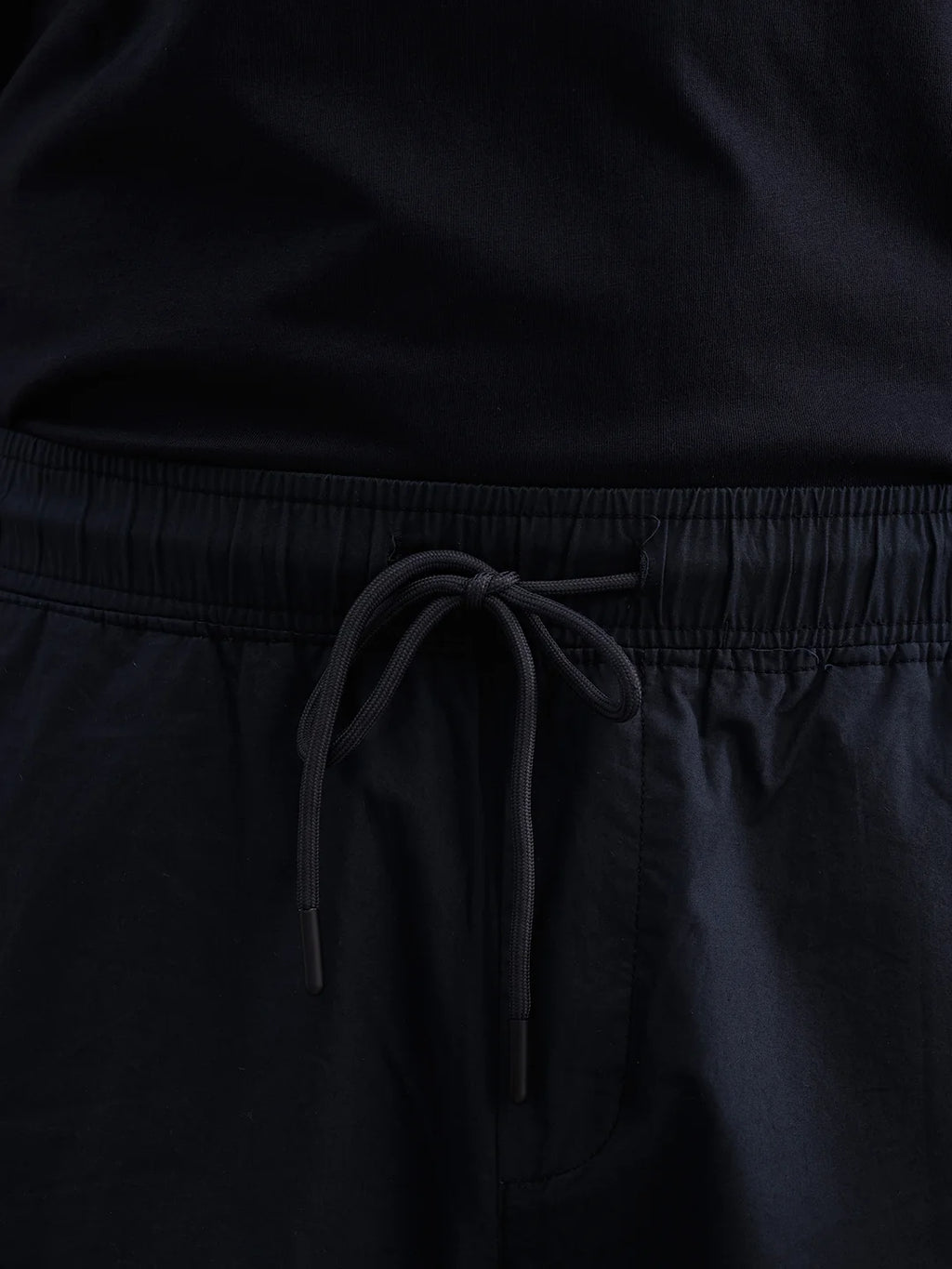Classic Solid Loose Fit Trousers | Dark Blue