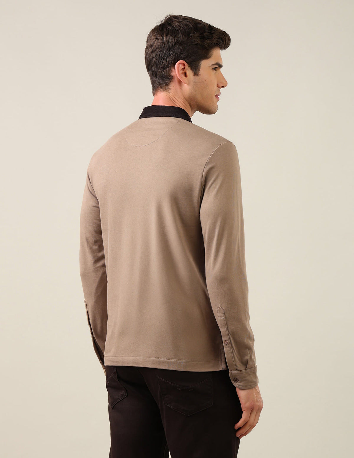 Solid Slim Fit Polo Shirt USP0