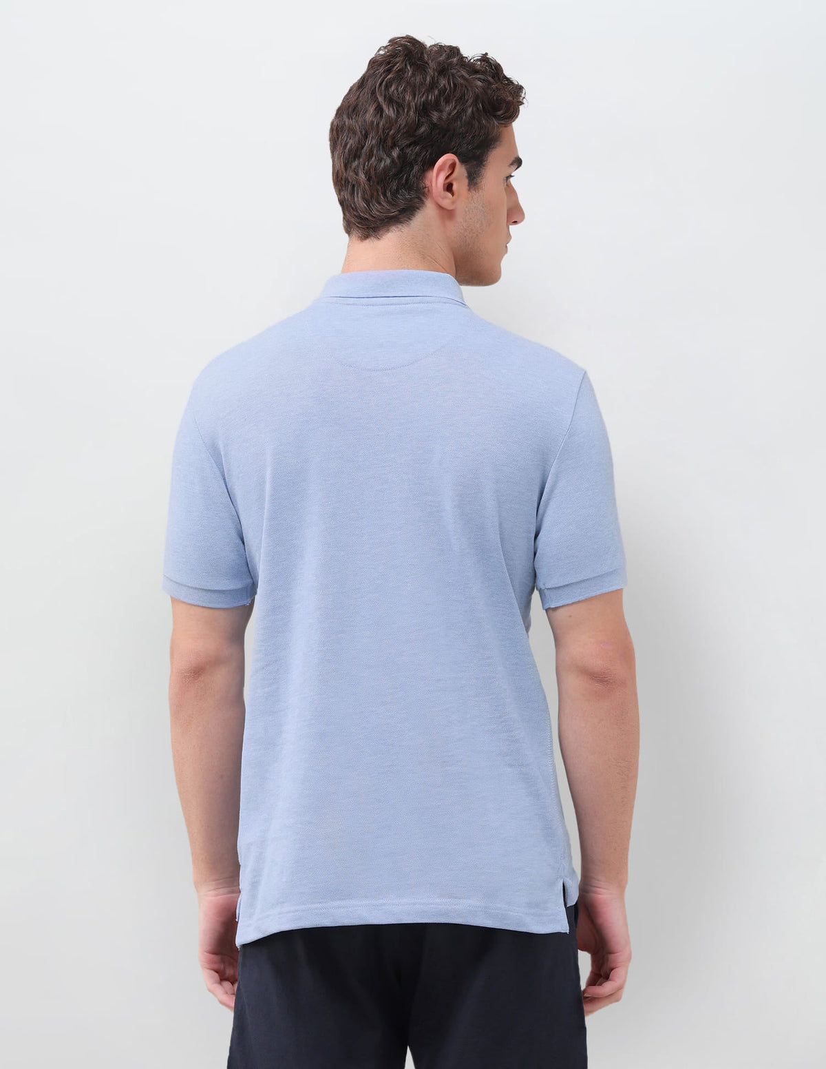 Solid Slim Fit Polo Shirt USP0