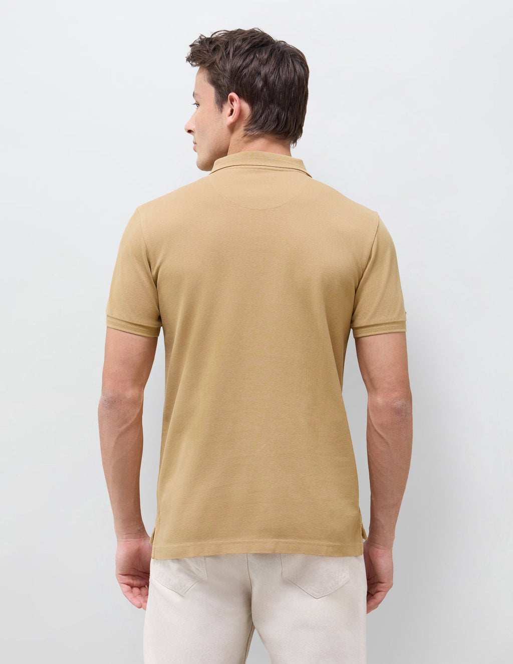 Solid Slim Fit Polo Shirt USP0