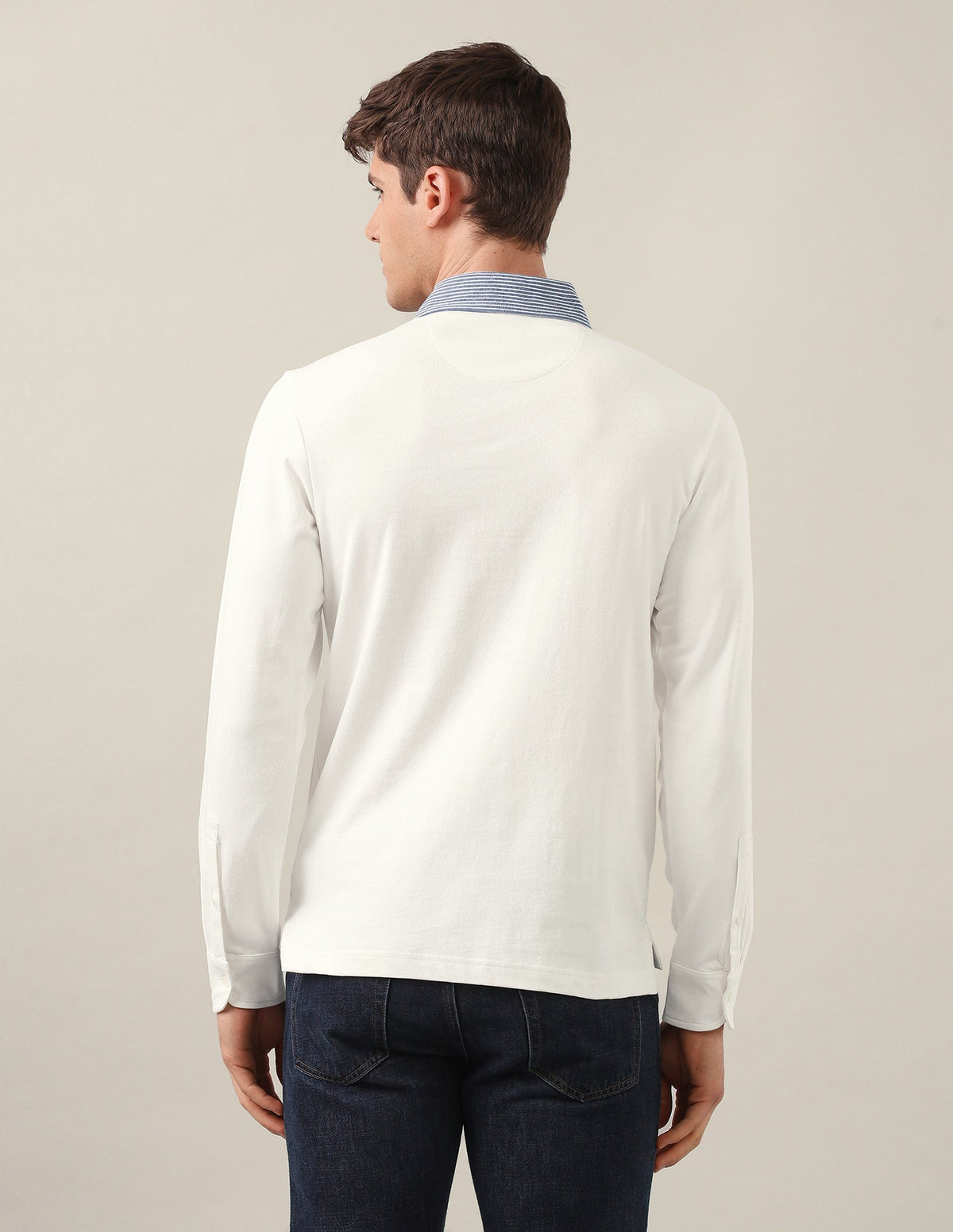 Solid Slim Fit Polo Shirt USP0