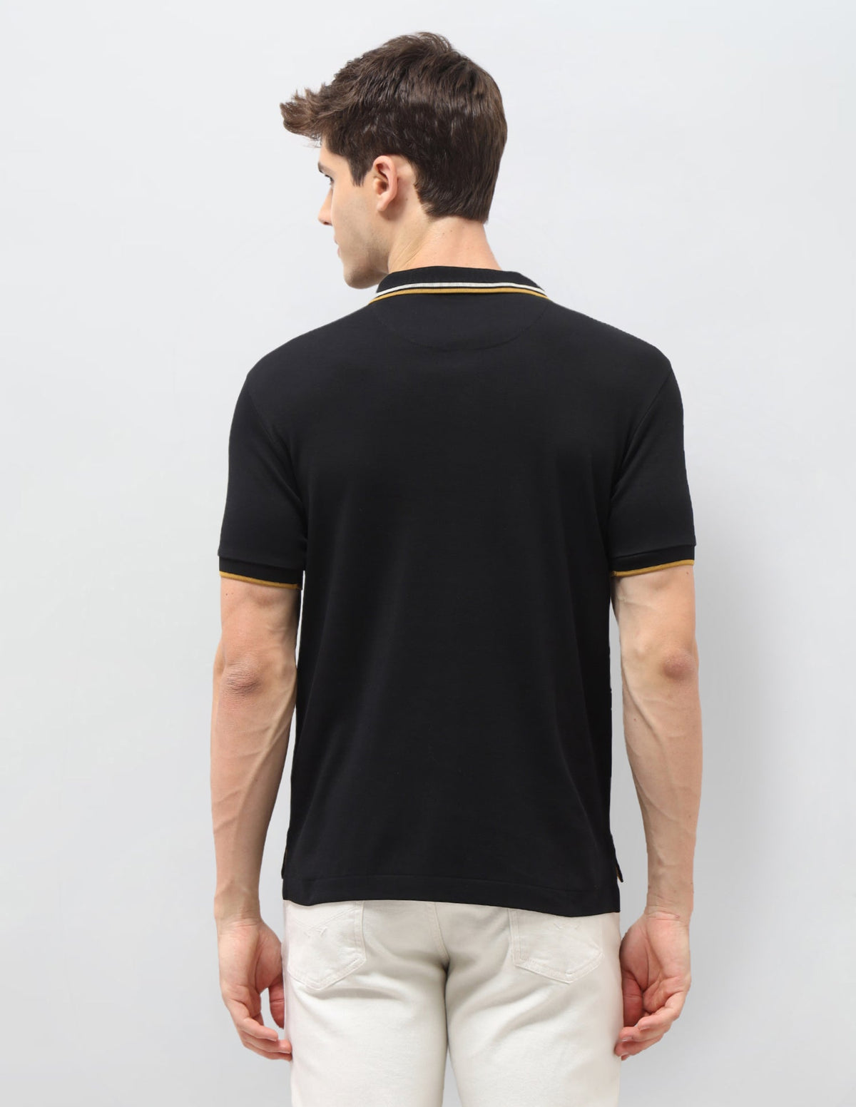 Solid Slim Fit Polo Shirt USP0