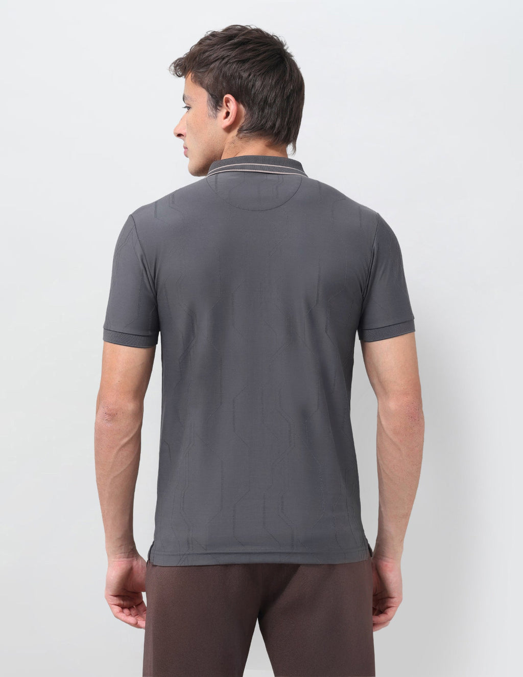 Solid Slim Fit Polo Shirt USP0