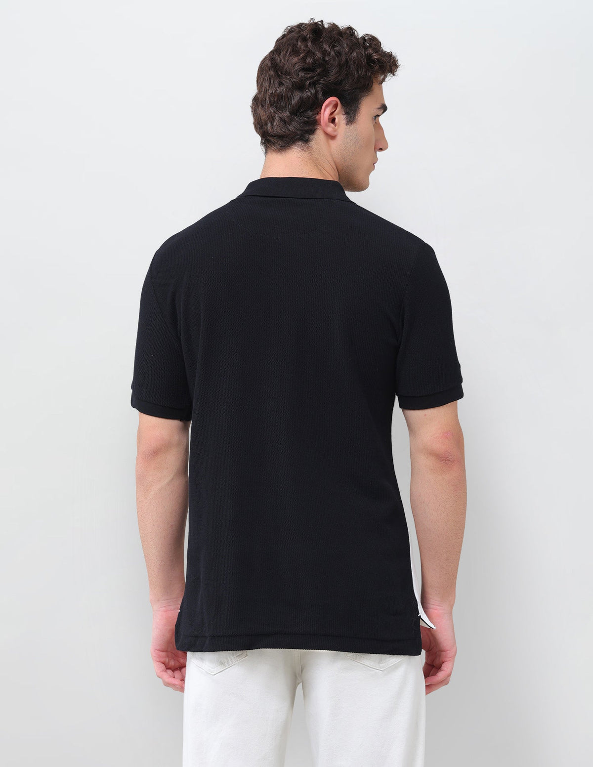 Colourblocked Slim Fit Polo Shirt USP0