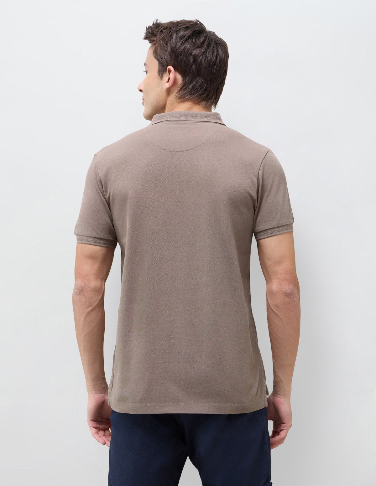 Solid Slim Fit Polo Shirt USP0