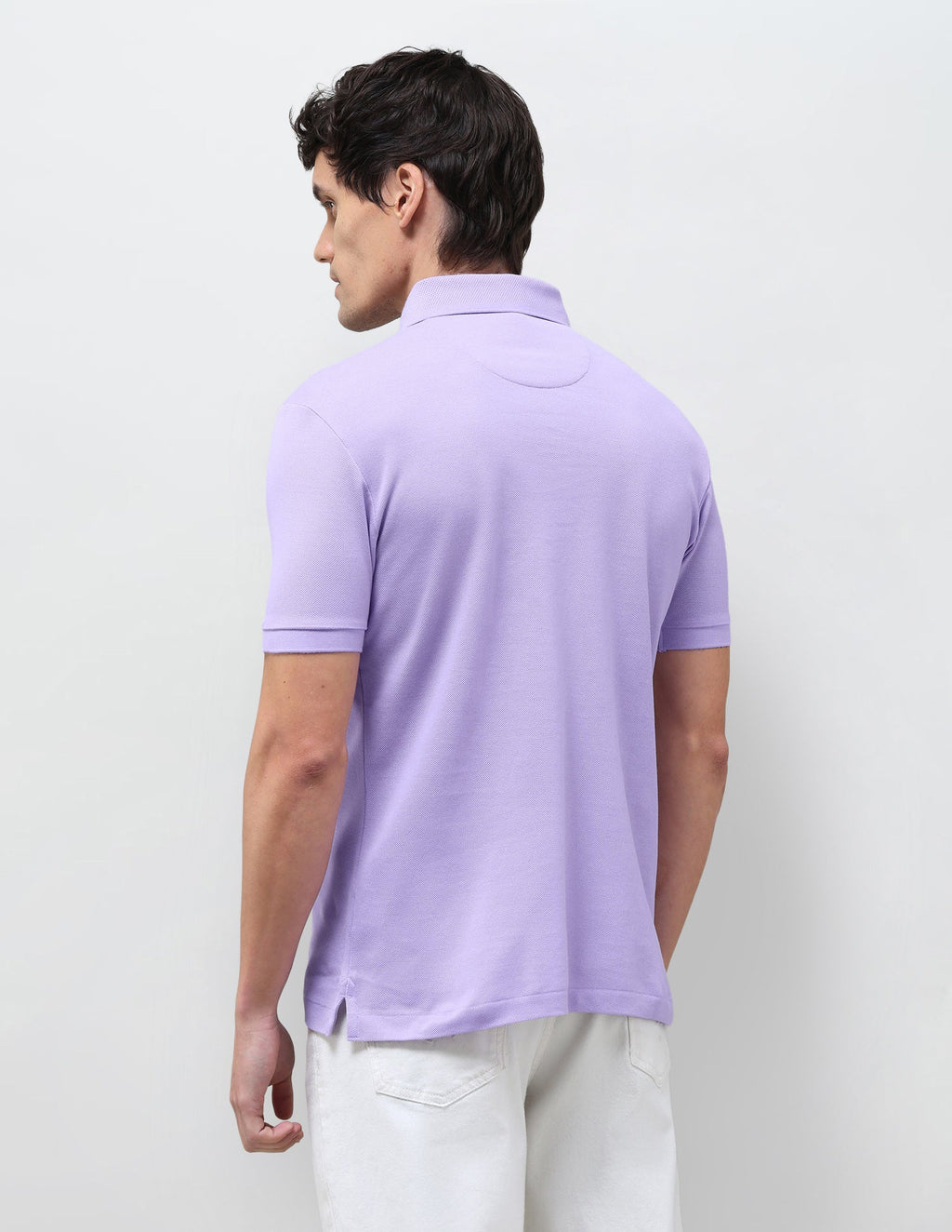 Solid Slim Fit Polo Shirt USP0