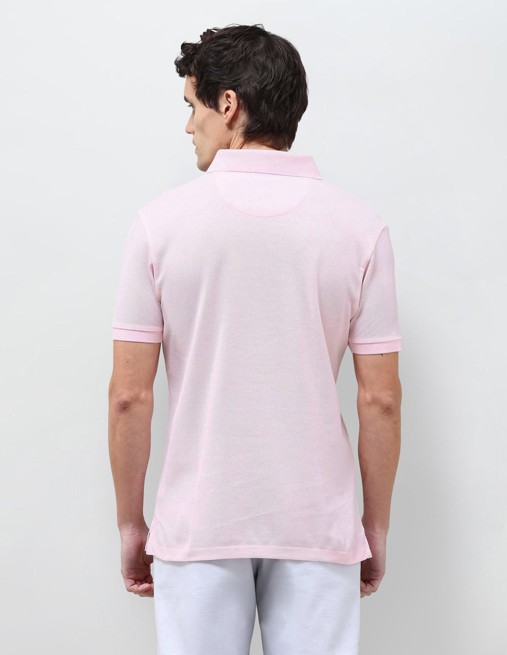 Solid Slim Fit Polo Shirt USP0
