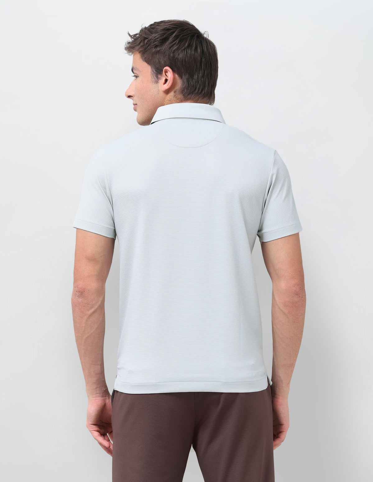 Textured Slim Fit Polo Shirt USP0